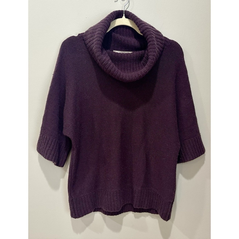 Lord & Taylor Women's The Weekend‎ Pullover Sweater Cashmere Wool Purple XS